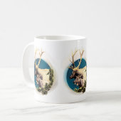 De trap en het hart koffiemok (Voorkant links)