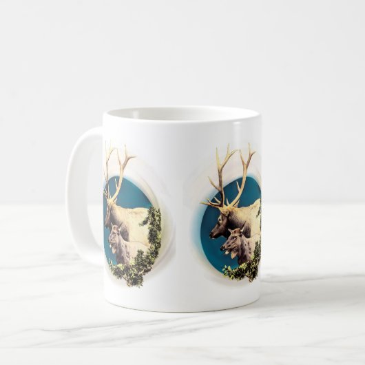 De trap en het hart koffiemok (Voorkant links)