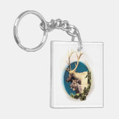 De trap en het hart sleutelhanger (Voorkant Links)