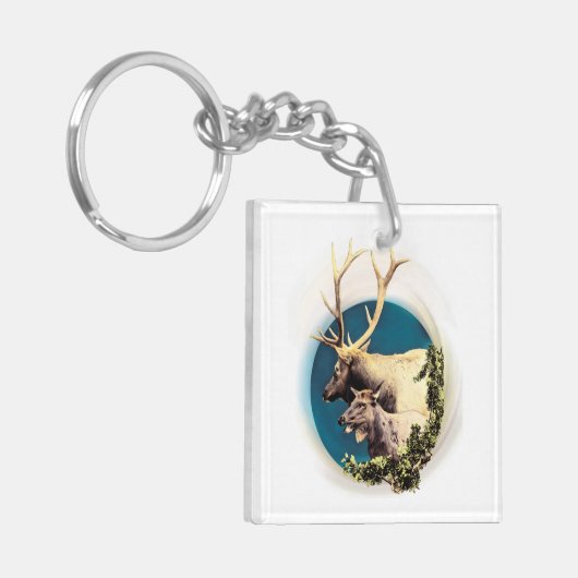 De trap en het hart sleutelhanger (Voorkant Links)