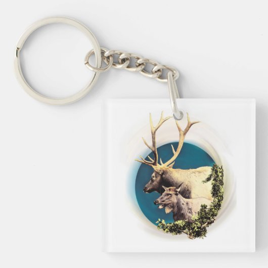 De trap en het hart sleutelhanger (Voorkant)