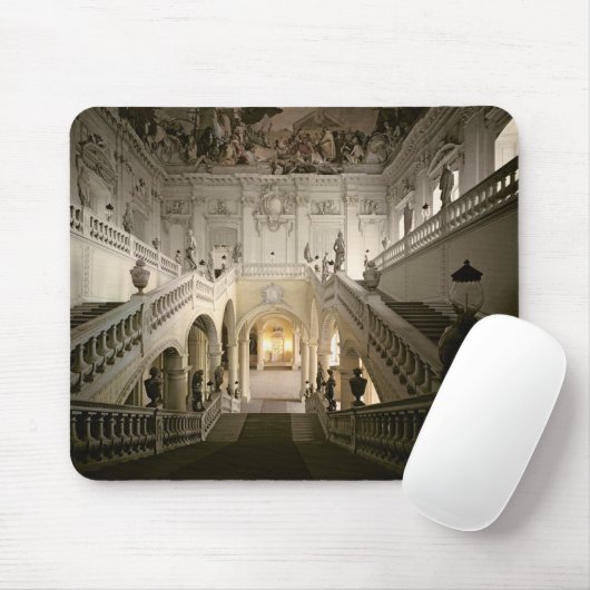 De trap, gebouwd 1719-44 muismat (Met muis)