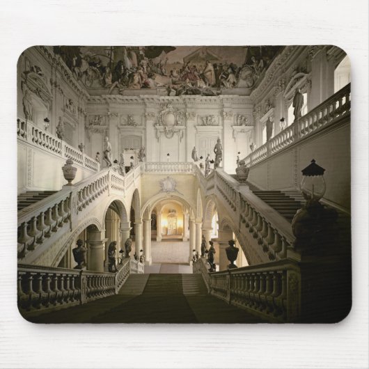 De trap, gebouwd 1719-44 muismat (Voorkant)