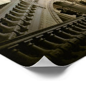 De trap, gebouwd 1719-44 poster (Hoek)