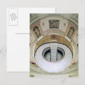 De trap, gebouwd c.1776 briefkaart (Voorkant / Achterkant)