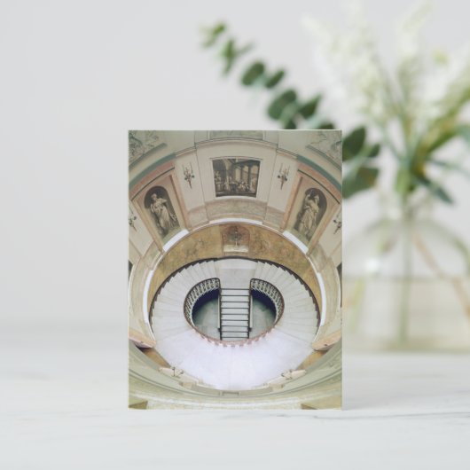 De trap, gebouwd c.1776 briefkaart (Staand voorkant)