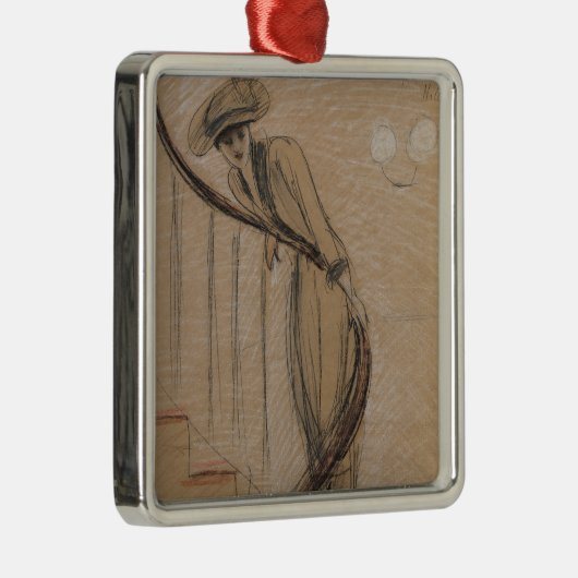 De trap metalen ornament (Rechts)