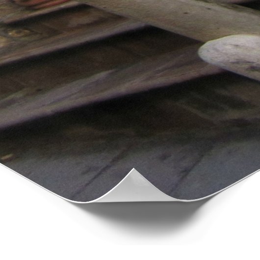 De trap naar Assisi Poster (Hoek)