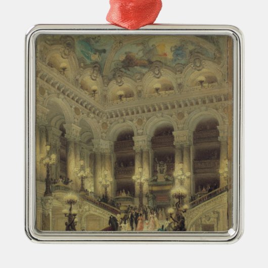 De trap van de opera, 1877 metalen ornament (Voorkant)