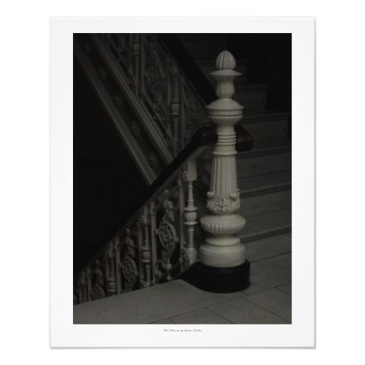 De trap van Linda Becker Foto print Afdruk (Voorkant)