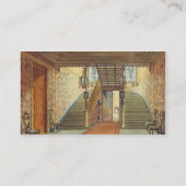 De trap, van Uitzichten van het Royal Pavilion, B Visitekaartje (Achterkant)