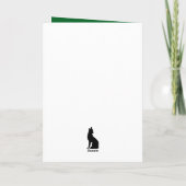 De Trashy Duo Cute Animals Kerstgroet Kaart (Achterkant)