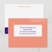 De Treasure Hunt Game - Cluj #2 - Haarborstel Briefkaart (Voorkant / Achterkant)