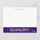 De Treasure Hunt Game - Cluj #2 - Haarborstel Briefkaart (Achterkant)