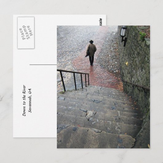 De Treden van de savanne Briefkaart (Voorkant / Achterkant)