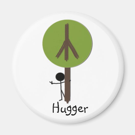 De Tree Hugger Creations Magnet (Voorkant)