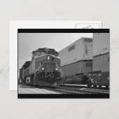 De trein briefkaart (Voorkant / Achterkant)