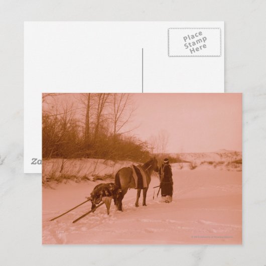 De trein briefkaart (Voorkant / Achterkant)