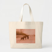 De trein grote tote bag (Voorkant)