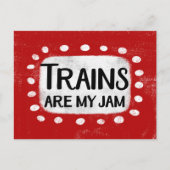 De trein is mijn Briefkaart (Voorkant)