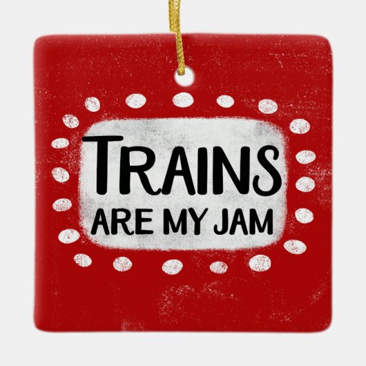 De trein is mijn Ornament (Voorkant)