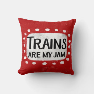 De trein is mijn Sierkussen