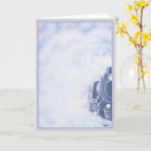 De trein © kaart (Gele Bloem)