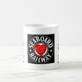 De trein met de zegelringweg Silver Comet Train Koffiemok (Center)