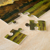 De trein Monet Fine Art Legpuzzel (Zijkant)