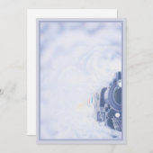 De trein © notitiekaartje (Voorkant / Achterkant)