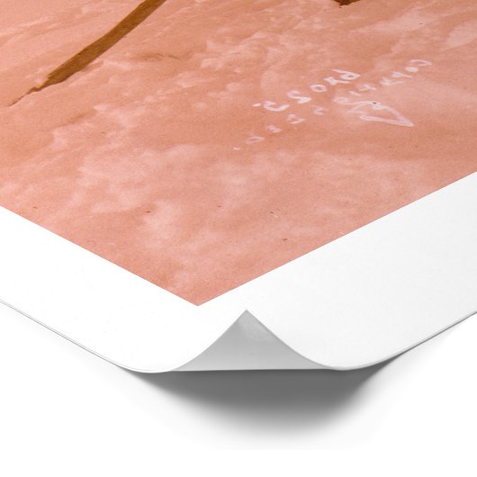 De trein poster (Hoek)