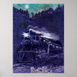 De Trein van de middernacht Poster