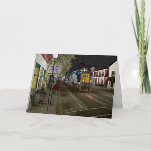 De Trein van Kentucky Kaart (Voorkant)