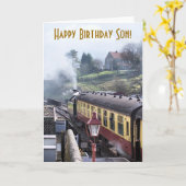 DE TREINEN VAN DE STOOM KAART (Gele Bloem)