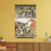 De trek van Clovis Canvas Afdruk (Insitu (Woonkamer))