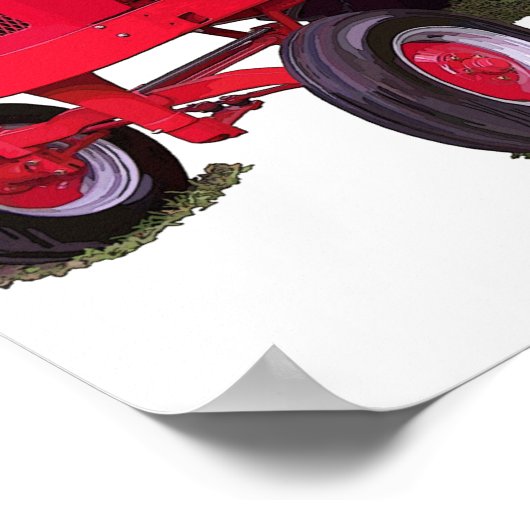 De trekker van Wards Poster (Hoek)