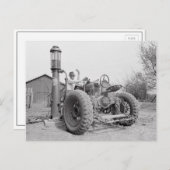 De trekker vullen, 1940 briefkaart (Voorkant / Achterkant)