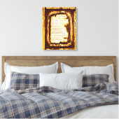 De Tremor in zijn handen Canvas Afdruk (Insitu (Slaapkamer))