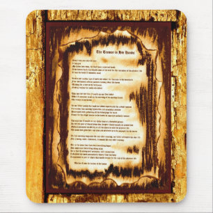 De Tremor in zijn handen Muismat