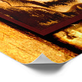 De Tremor in zijn handen Poster (Hoek)