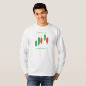 de trend is dat je vriend koopt . t-shirt (Voorkant volledig)