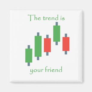 de trend is je vriend magneet