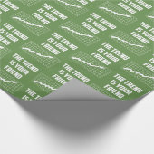 De trend is uw vriend aandelenhandelaars cadeaupapier (Hoek)