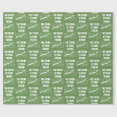 De trend is uw vriend aandelenhandelaars cadeaupapier (Vlak)