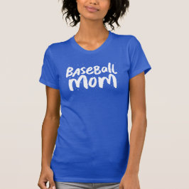 De trendy van de honkbal-moeder is stijlvol, coole t-shirt