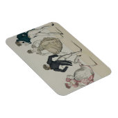 De "Trenis" Quadrille, bord 19 van "Le Bon Genr Magneet (Rechterzijde)