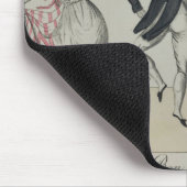 De "Trenis" Quadrille, bord 19 van "Le Bon Genr Muismat (Hoek)