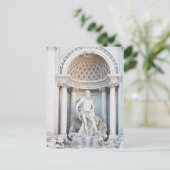 De Trevi-fontein (Italiaans: Fontana di Trevi) 3 Briefkaart (Staand voorkant)