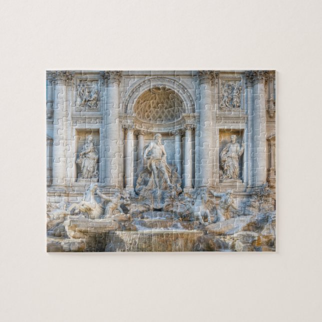 De Trevi-fontein (Italiaans: Fontana di Trevi) 5 (Horizontaal)