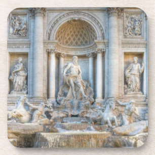 De Trevi-fontein (Italiaans: Fontana di Trevi) 5 Drankjes Onderzetter